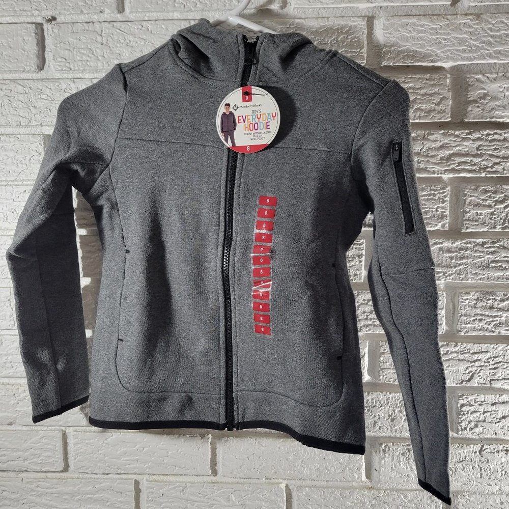 Gray Members Mark Boys Everday Hoodie -- ITEM #1436-A-N